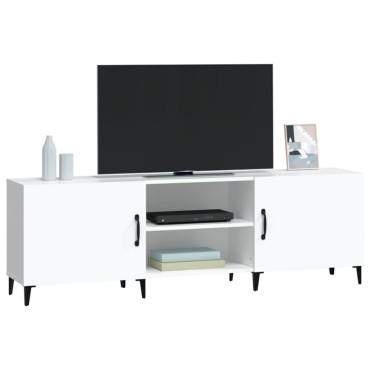 vidaXL Έπιπλο Τηλεόρασης Λευκό 150x30x50cm από Επεξεργασμένο Ξύλο