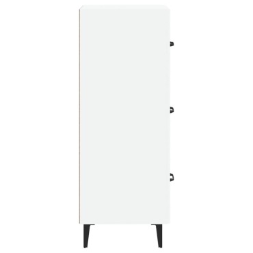 vidaXL Ντουλάπι Λευκό 34,5x34x90cm από Επεξεργασμένο Ξύλο 1 τεμ.