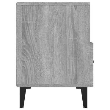 vidaXL Έπιπλο Τηλεόρασης Γκρι Sonoma 80x36x50cm από Επεξεργ. Ξύλο