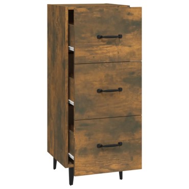 vidaXL Ντουλάπι Καπνιστή Δρυς 34,5x34x90cm Επεξεργασμένο Ξύλο 1 τεμ.