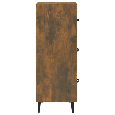 vidaXL Ντουλάπι Καπνιστή Δρυς 34,5x34x90cm Επεξεργασμένο Ξύλο 1 τεμ.