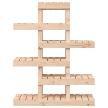 vidaXL Βάση Γλάστρας 85 x 25 x 109,5 εκ. από Μασίφ Ξύλο Πεύκου