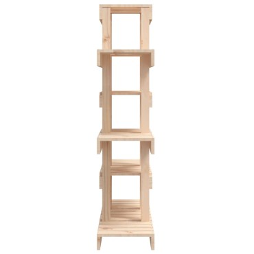 vidaXL Βάση Γλάστρας 85 x 25 x 109,5 εκ. από Μασίφ Ξύλο Πεύκου