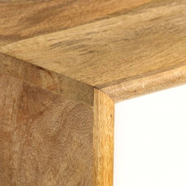 vidaXL Συρταριέρα 110x30x82cm από Μασίφ Ξύλο Μάνγκο 1 τεμ.