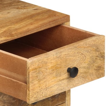 vidaXL Έπιπλο Τηλεόρασης 110x35x40cm από Μασίφ Ξύλο Μάνγκο