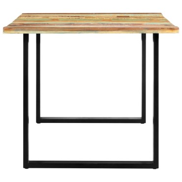 vidaXL Τραπεζαρία 180x90x76cm από Μασίφ Ανακυκλωμένο Ξύλο 1 τεμ.