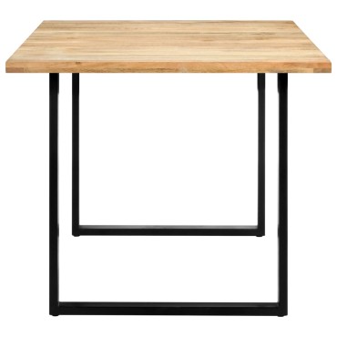 vidaXL Τραπεζαρία 180x90x76cm από Μασίφ Ξύλο Μάνγκο 1 τεμ.