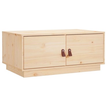 vidaXL Τραπεζάκι Σαλονιού 80x50x35cm από Μασίφ Ξύλο Πεύκου 1 τεμ.