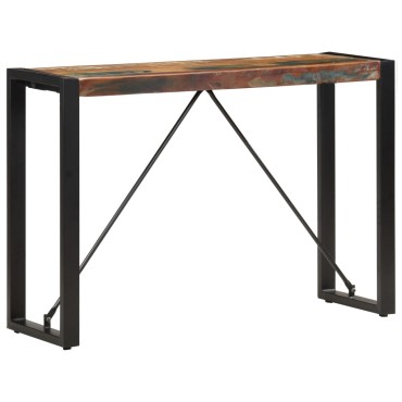 vidaXL Κονσόλα Τραπέζι 110x35x76cm από Μασίφ Ανακυκλωμένο Ξύλο 1 τεμ.