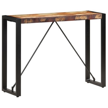 vidaXL Κονσόλα Τραπέζι 110x35x76cm από Μασίφ Ανακυκλωμένο Ξύλο 1 τεμ.