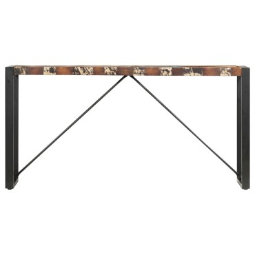 vidaXL Τραπέζι Κονσόλα 150x35x76cm από Μασίφ Ανακυκλωμένο Ξύλο 1 τεμ.