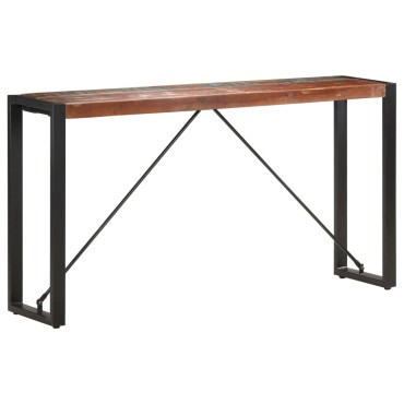 vidaXL Τραπέζι Κονσόλα 150x35x76cm από Μασίφ Ανακυκλωμένο Ξύλο 1 τεμ.