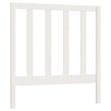 vidaXL Καναπές Κρεβάτι Συρόμενος Λευκός 2x(90x190) εκ. από Μασίφ Πεύκο