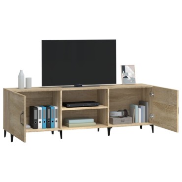 vidaXL Έπιπλο Τηλεόρασης Sonoma Δρυς 150x30x50cm Επεξεργασμένο Ξύλο