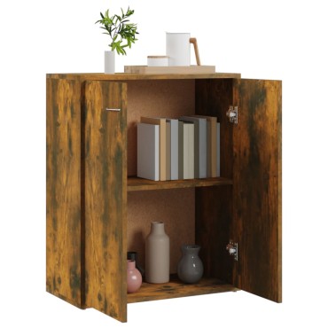 vidaXL Ντουλάπι Καπνιστή Δρυς 60x30x75cm από Επεξεργασμένο Ξύλο 1 τεμ.