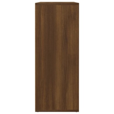 vidaXL Ντουλάπι Καφέ Δρυς 60x30x75cm από Επεξεργασμένο Ξύλο 1 τεμ.