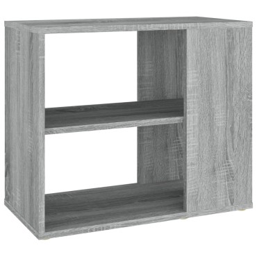 vidaXL Βοηθητικό Έπιπλο6 Γκρι Sonoma 80x30x50cm από Επεξεργ. Ξύλο 1 τεμ.