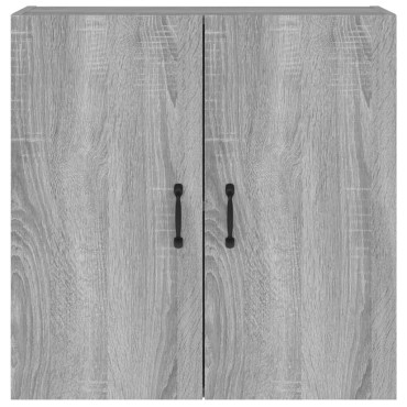 vidaXL Ντουλάπι Τοίχου Γκρι Sonoma 60x31x60cm Επεξεργασμένο Ξύλο 1 τεμ.