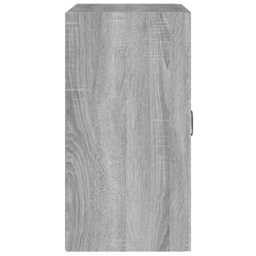 vidaXL Ντουλάπι Τοίχου Γκρι Sonoma 60x31x60cm Επεξεργασμένο Ξύλο 1 τεμ.