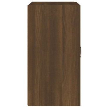 vidaXL Ντουλάπι Τοίχου Καφέ Δρυς 60x31x60cm από Επεξεργασμένο Ξύλο 1 τεμ.