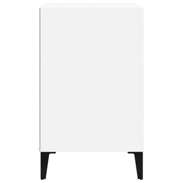 vidaXL Παπουτσοθήκη Γυαλιστερό Λευκό 102x36x60cm Επεξεργασμένο Ξύλο