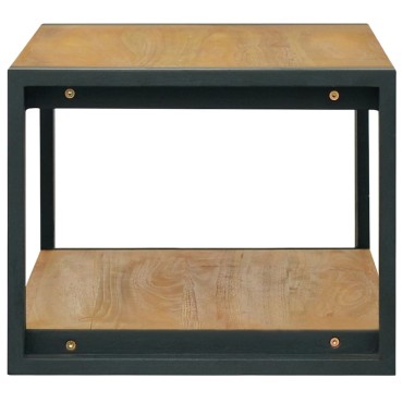 vidaXL Έπιπλο Μπάνιου Επιτοίχιο 90x45x35cm από Μασίφ Ξύλο Teak 1 τεμ.