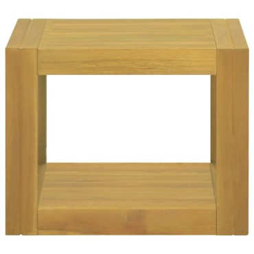 vidaXL Έπιπλο Μπάνιου Επιτοίχιο 45x45x35cm από Μασίφ Ξύλο Teak 1 τεμ.