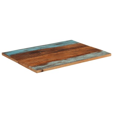vidaXL Επιφάνεια Τραπεζιού Ορθ. 70x90cm 25-27 χιλ Μασίφ Ανακ. Ξύλο 1 τεμ.