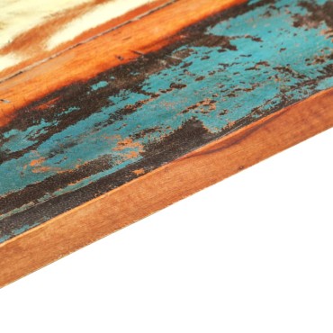 vidaXL Επιφάνεια Τραπεζιού Ορθ. 70x90cm 25-27 χιλ Μασίφ Ανακ. Ξύλο 1 τεμ.