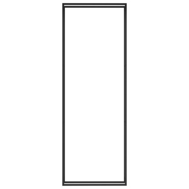 vidaXL Ραφιέρα Καυσόξυλων Ματ Μαύρο 110x28x312 εκ. Ατσάλι
