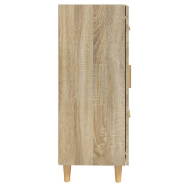 vidaXL Ντουλάπι Sonoma Δρυς 69,5x34x90cm από Επεξεργασμένο Ξύλο 1 τεμ.