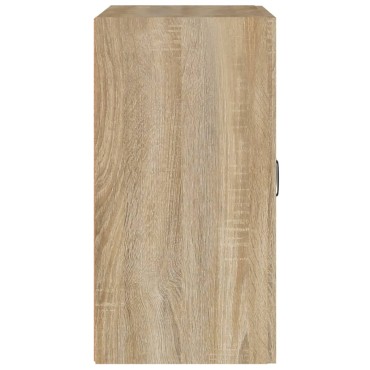 vidaXL Ντουλάπι Τοίχου Sonoma Δρυς 60x31x60cm Επεξεργασμένο Ξύλο 1 τεμ.