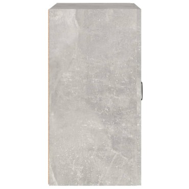 vidaXL Ντουλάπι Τοίχου Γκρι Σκυρ. 60x31x60cm Επεξεργασμένο Ξύλο 1 τεμ.