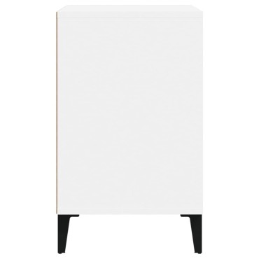 vidaXL Παπουτσοθήκη Λευκή 102x36x60cm από Επεξεργασμένο Ξύλο