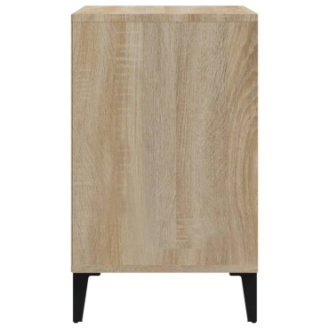 vidaXL Παπουτσοθήκη Sonoma Δρυς 102x36x60cm από Επεξεργασμένο Ξύλο