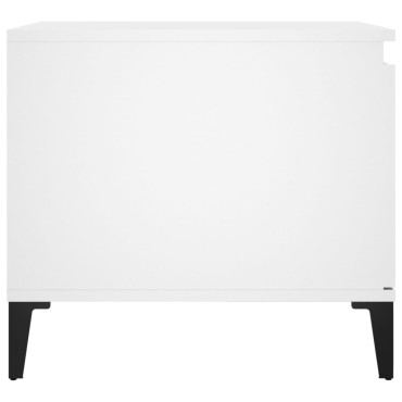 vidaXL Τραπεζάκι Σαλονιού Λευκό 100x50x45cm Επεξεργασμένο Ξύλο 1 τεμ.