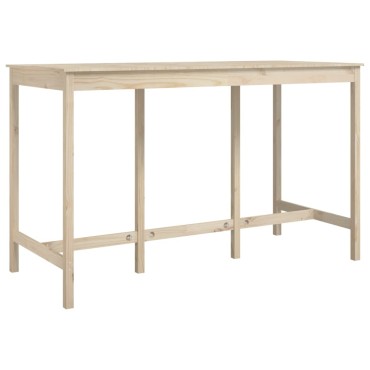 vidaXL Τραπέζι Μπαρ 180x80x110cm από Μασίφ Ξύλο Πεύκου 1 τεμ.
