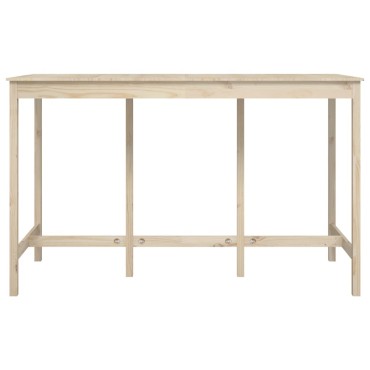 vidaXL Τραπέζι Μπαρ 180x80x110cm από Μασίφ Ξύλο Πεύκου 1 τεμ.