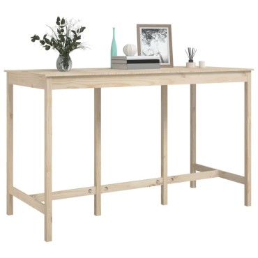 vidaXL Τραπέζι Μπαρ 180x80x110cm από Μασίφ Ξύλο Πεύκου 1 τεμ.