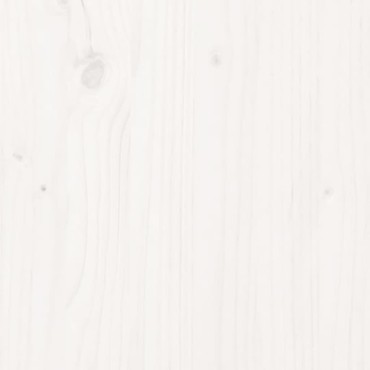 vidaXL Κάλυμμα Καλοριφέρ Λευκό 169x19x84 εκ. από Μασίφ Ξύλο Πεύκου