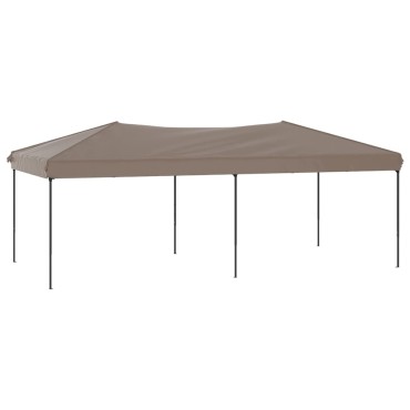 vidaXL Πτυσσόμενη Τέντα Εκδηλώσεων Taupe 3x6 μ.