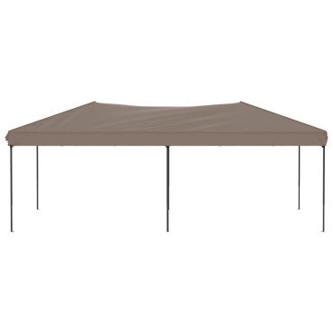 vidaXL Πτυσσόμενη Τέντα Εκδηλώσεων Taupe 3x6 μ.