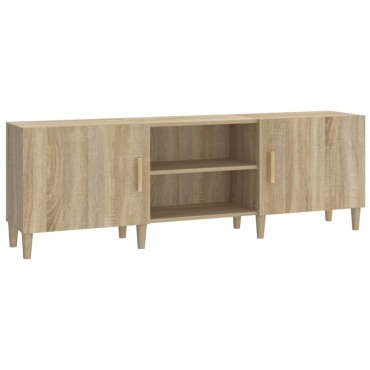 vidaXL Έπιπλο Τηλεόρασης Sonoma Δρυς 150x30x50cm Επεξεργασμένο Ξύλο