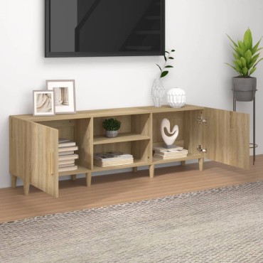 vidaXL Έπιπλο Τηλεόρασης Sonoma Δρυς 150x30x50cm Επεξεργασμένο Ξύλο