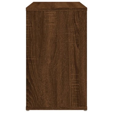 vidaXL Βοηθητικό Ντουλάπι Καφέ δρυς 60x30x50cm Επεξεργασμένο Ξύλο 1 τεμ.