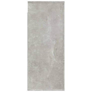vidaXL Ντουλάπι Τοίχου Γκρι Σκυρ. 80x33x80cm Επεξεργασμένο Ξύλο 1 τεμ.
