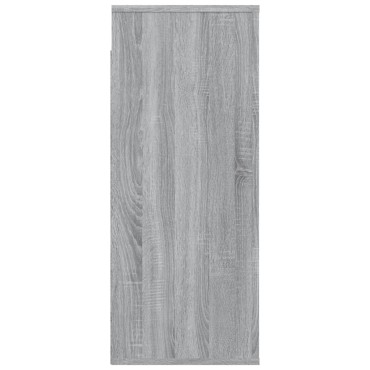 vidaXL Ντουλάπι Τοίχου Γκρι Sonoma 80x33x80cm Επεξεργασμένο Ξύλο 1 τεμ.
