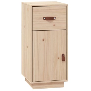 vidaXL Μπουφές 34x40x75cm από Μασίφ Ξύλο Πεύκου 1 τεμ.