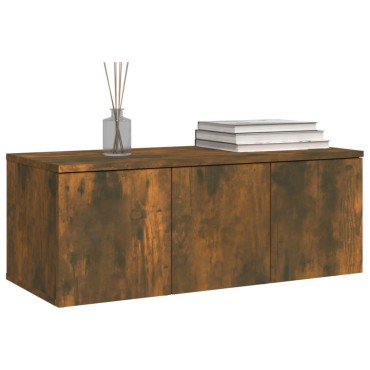 vidaXL Έπιπλο Τηλεόρασης Καπνιστή Δρυς 80x34x30cm Επεξ. Ξύλο