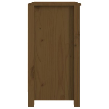 vidaXL Βιβλιοθήκη Μελί 50x35x68cm από Μασίφ Ξύλο Πεύκου 1 τεμ.